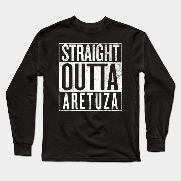 Straight Outta Aretuza - The Witcher Long Sleeve T-Shirt by Dopamine Creative